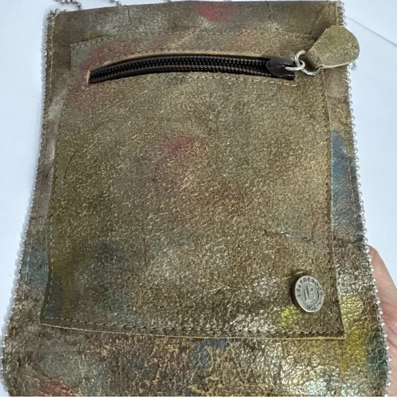 Leatherock Floral Patterned Chain Strap Bag - Picture 3 of 3